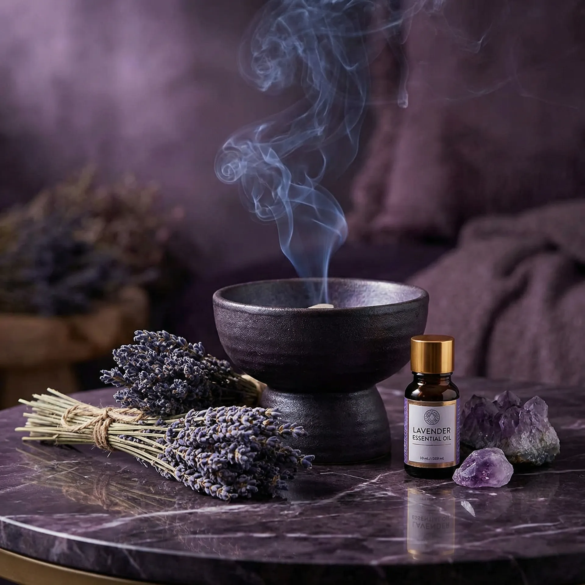 助眠薰衣草香薰 - 天涯明月刀门派 | 灵性好物